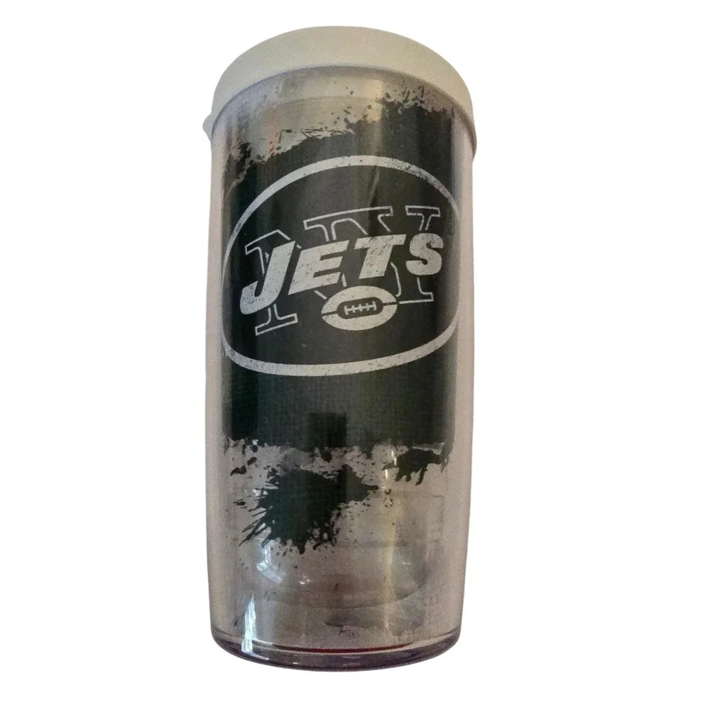 Tervis NFL New York Jets 16oz Insulated Travel Tumbler Cup with Lid Est 1960